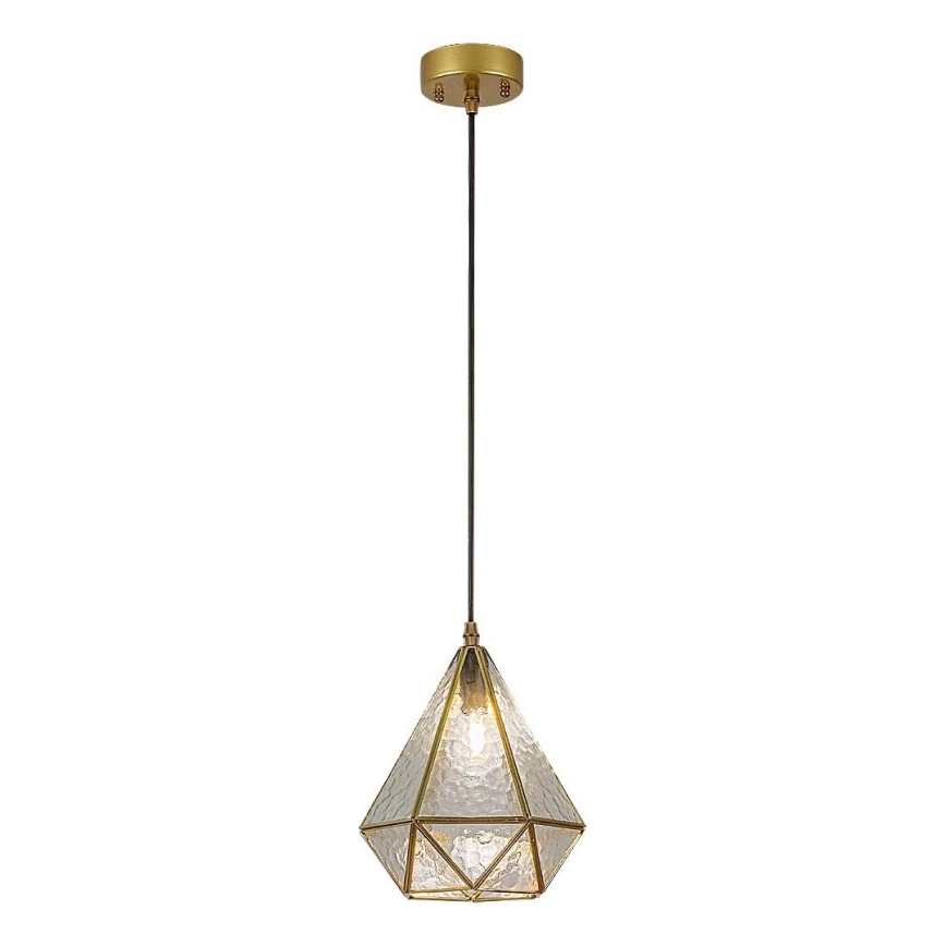 Rabalux - Tiffany stained glass chandelier on a string 1xE14/40W/230V gold