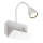 Rabalux - Wall lamp with shelf and USB port 1xGU10/25W/230V white