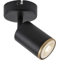Rabalux - Wall-mounted directional spotlight 1x GU10/15W/230V, Black