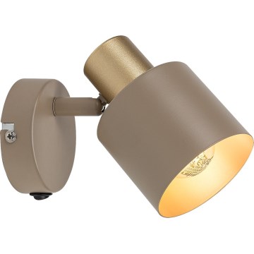 Rabalux - Wall-mounted spotlight 1xE14/10W/230V beige