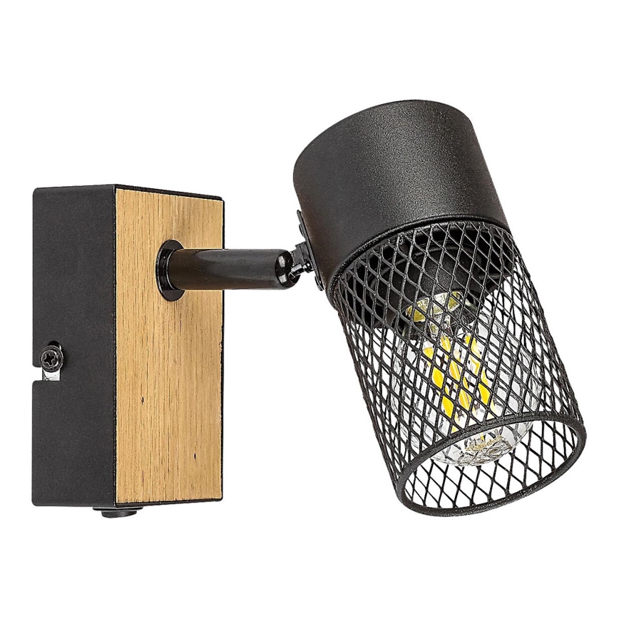 Rabalux - Wall spotlight 1xE14/40W/230V oak