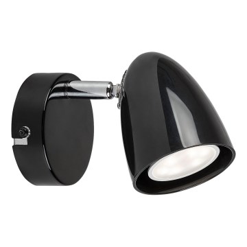 Rabalux - Wall spotlight 1xGU10/5W/230V black