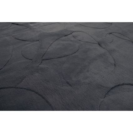 RABBIT 3D Rug 120 x 170 cm Anthracite