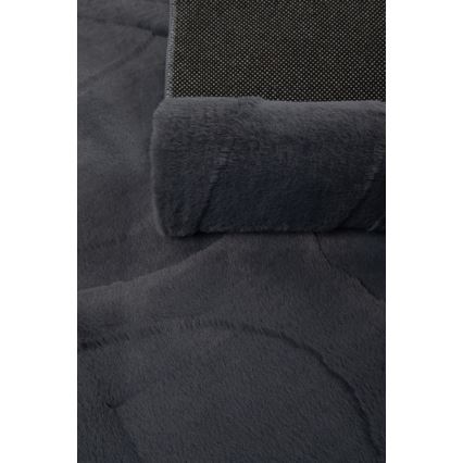 RABBIT 3D Rug 120 x 170 cm Anthracite
