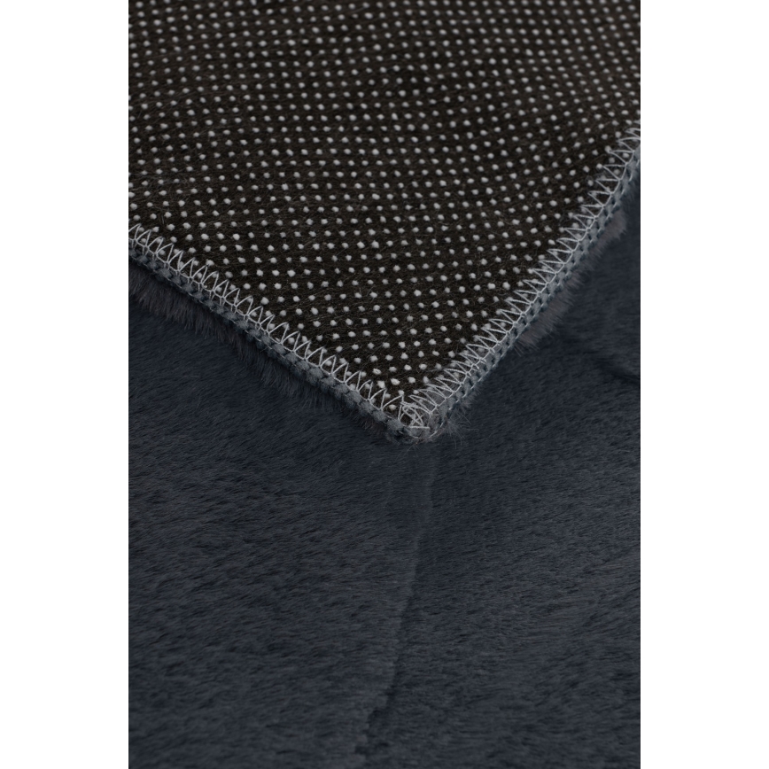 RABBIT 3D Rug 120 x 170 cm Anthracite