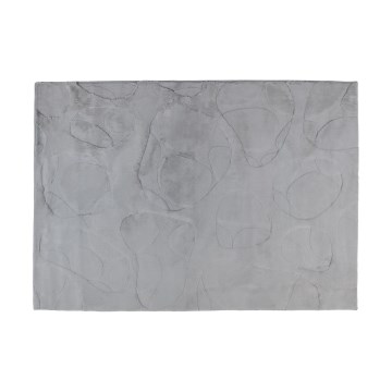 RABBIT 3D Rug 120 x 170 cm, Light Grey