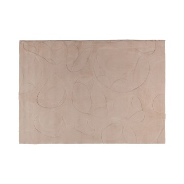 RABBIT 3D Rug 120 x 170 cm — Beige