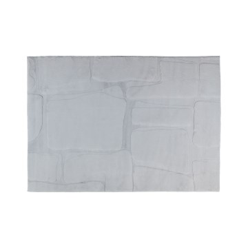 RABBIT 3D Rug 120x170 cm light gray