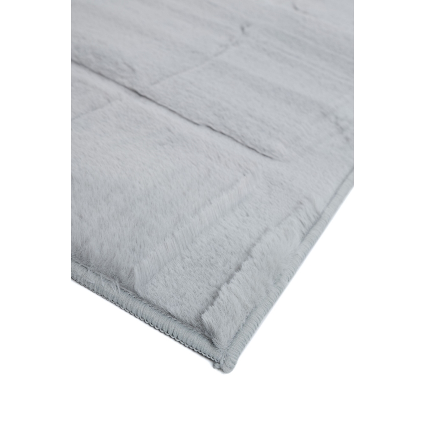 RABBIT 3D Rug 120x170 cm light gray