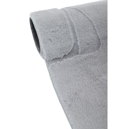 RABBIT 3D Rug 120x170 cm light gray