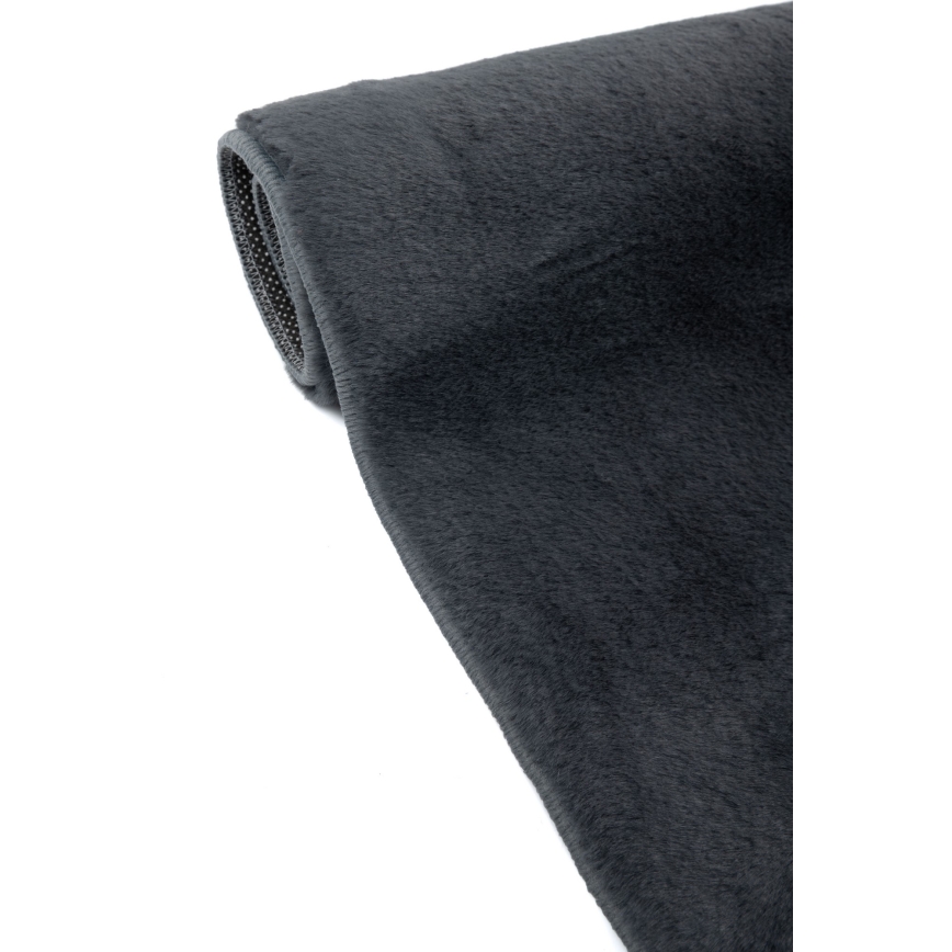 RABBIT 3D Rug 160 x 230 cm Anthracite