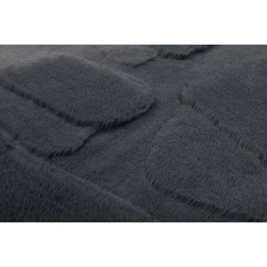 RABBIT 3D Rug 160x230 cm Anthracite