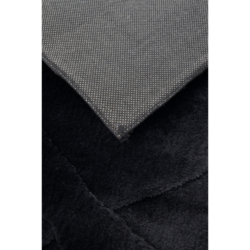 RABBIT 3D Rug 160x230 cm black