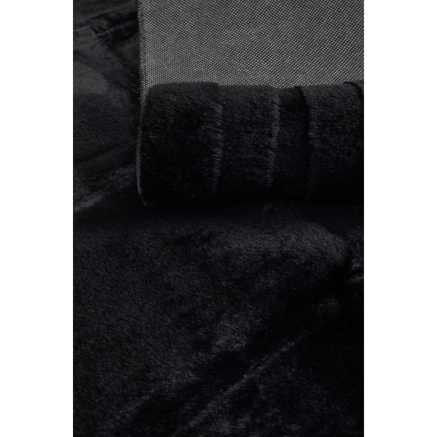 RABBIT 3D Rug 160x230 cm - Black