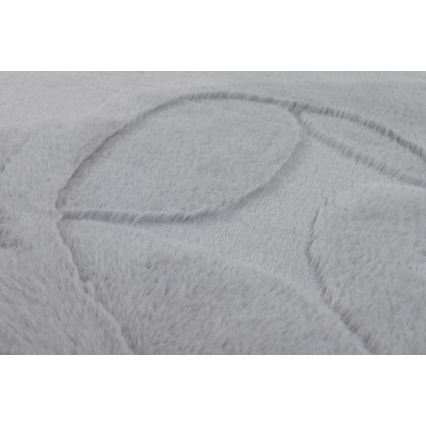 RABBIT 3D Rug 160x230 cm light grey