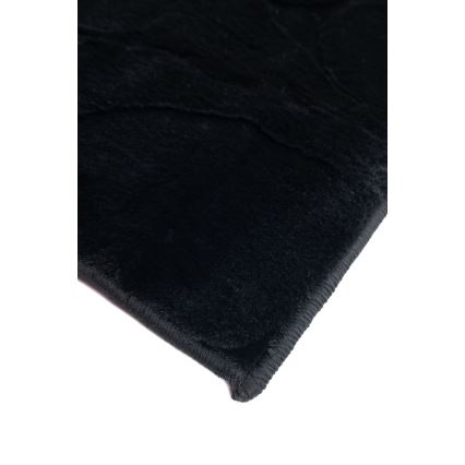 RABBIT 3D Rug 80 x 150 cm Black