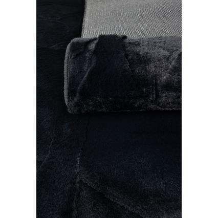 RABBIT 3D Rug 80 x 150 cm Black