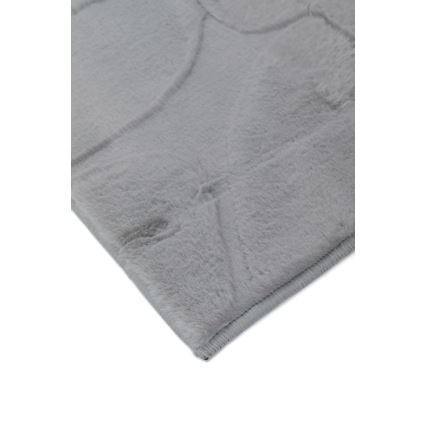 RABBIT 3D Rug 80 x 150 cm, Light Gray