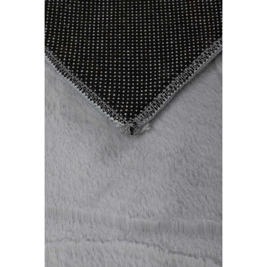 RABBIT 3D Rug 80 x 150 cm, Light Gray