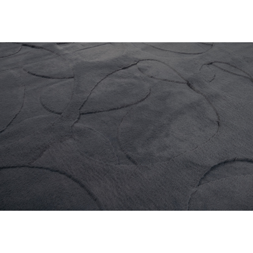 RABBIT 3D Rug 80x150 cm Anthracite