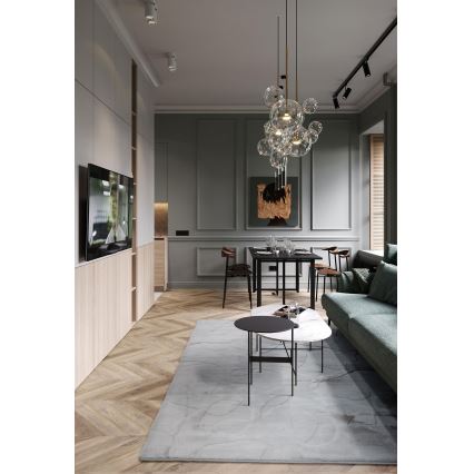RABBIT 3D Rug 80x150 cm Grey