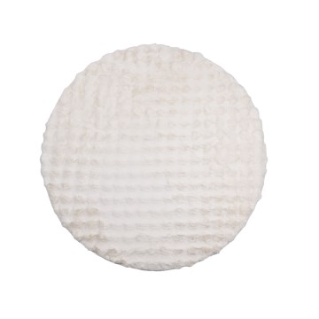 RABBIT BUBBLE 160 cm Round Rug — Cream