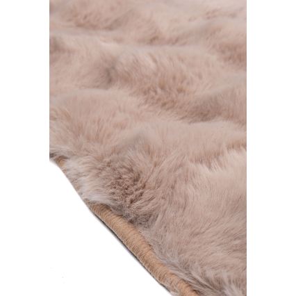 RABBIT BUBBLE Round Rug 160 cm, Beige