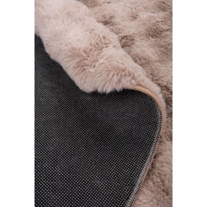 RABBIT BUBBLE Round Rug 160 cm, Beige