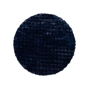 RABBIT BUBBLE Round Rug 160 cm Blue