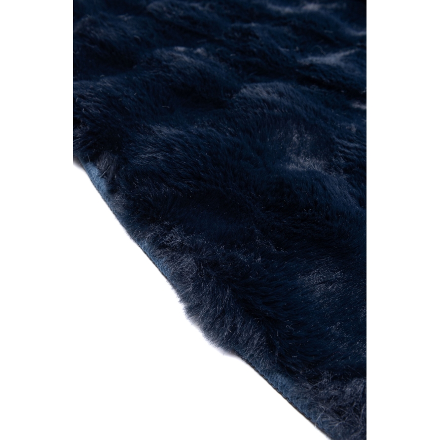 RABBIT BUBBLE Round Rug 160 cm Blue