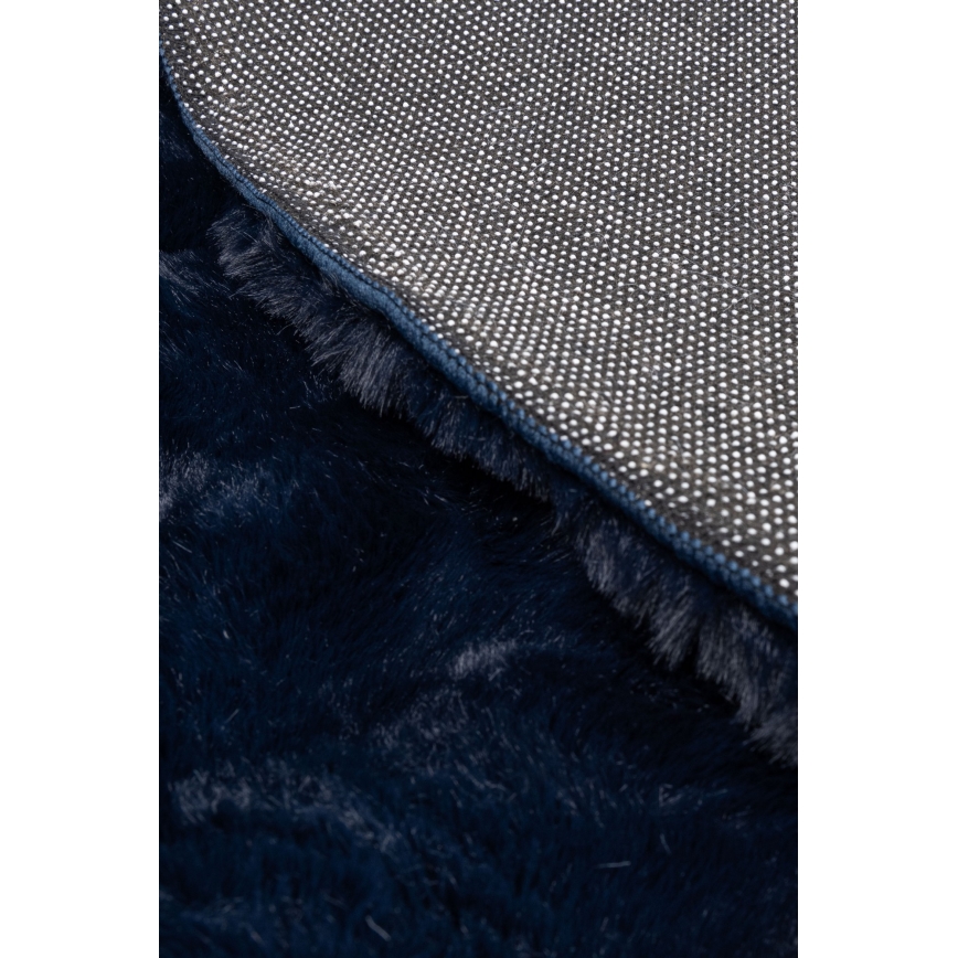 RABBIT BUBBLE Round Rug 160 cm Blue