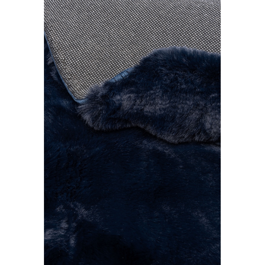 RABBIT BUBBLE Round Rug 160 cm Blue