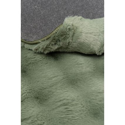 RABBIT BUBBLE Round Rug, 160 cm, Green