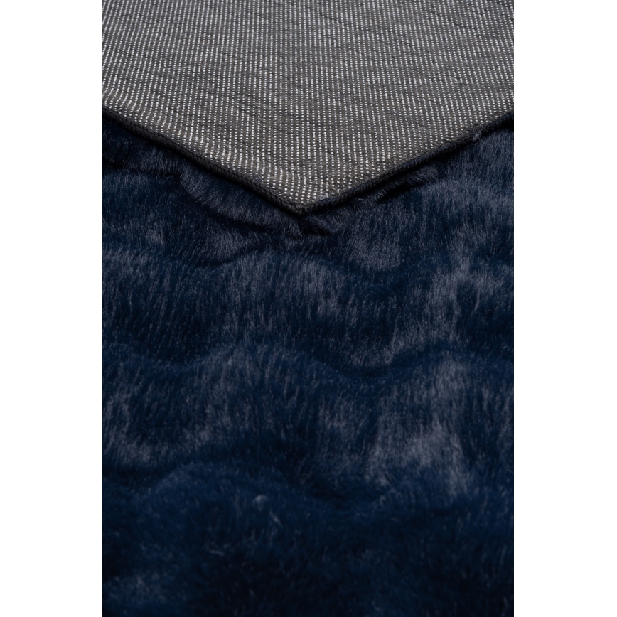 RABBIT BUBBLE Rug 120 x 170 cm, Dark Blue
