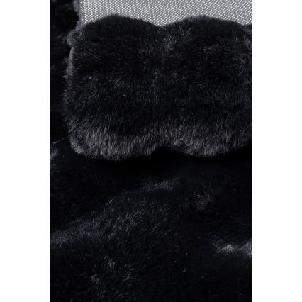 RABBIT BUBBLE Rug 120x170 cm Black
