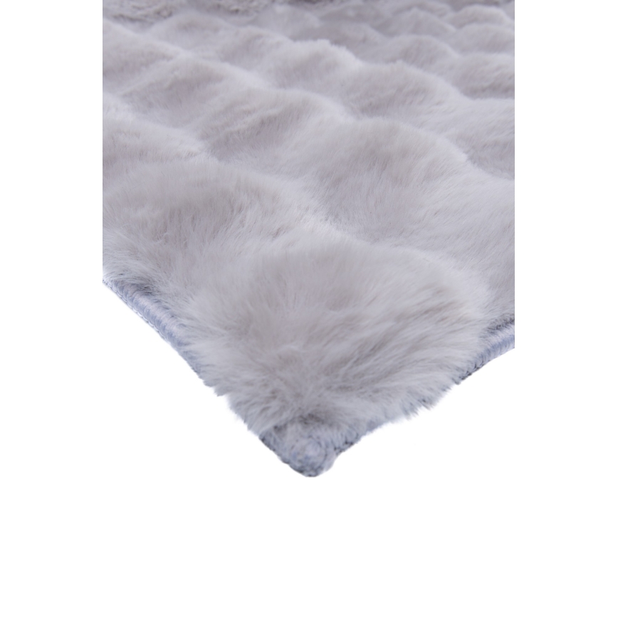 RABBIT BUBBLE Rug 160x230 cm, grey