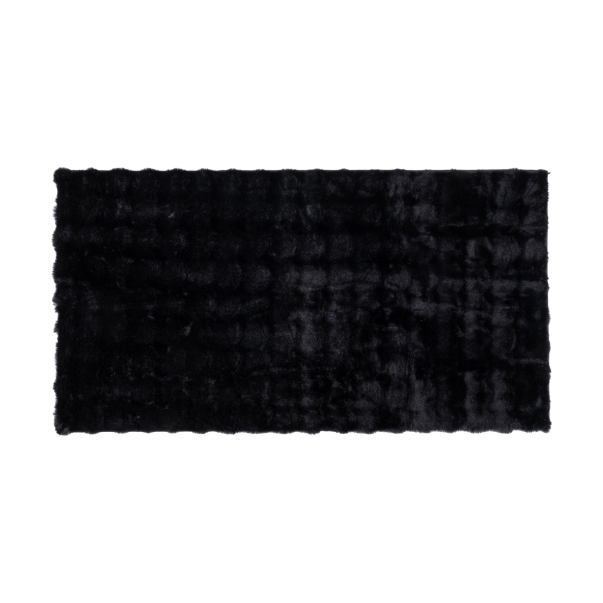 RABBIT BUBBLE Rug 80x150 cm Black
