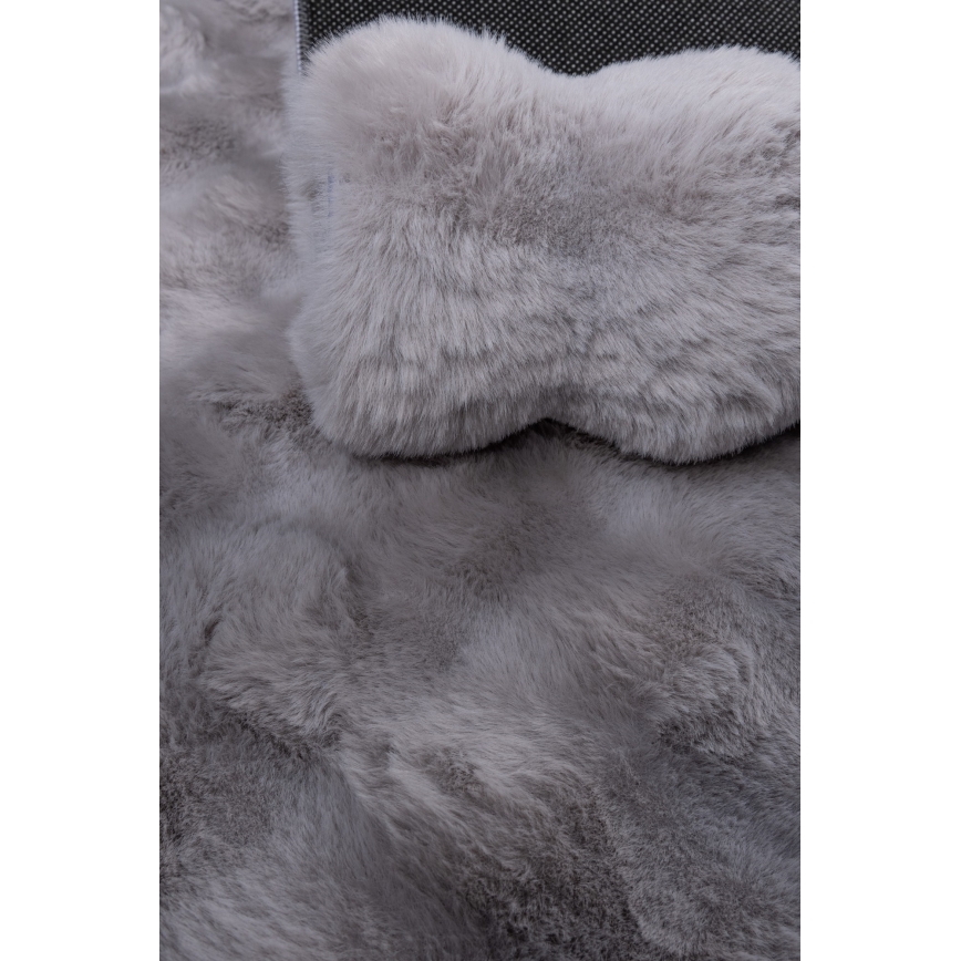 RABBIT BUBBLE rug 80x150 cm grey