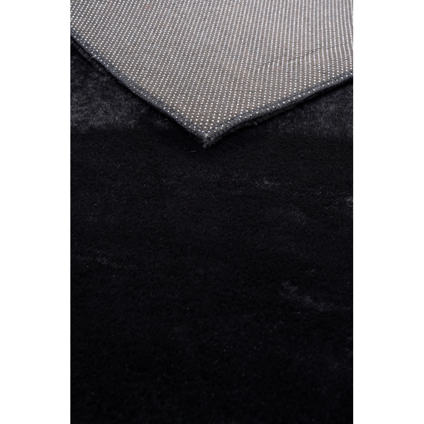RABBIT-FOX Rug 120x160 cm, Black