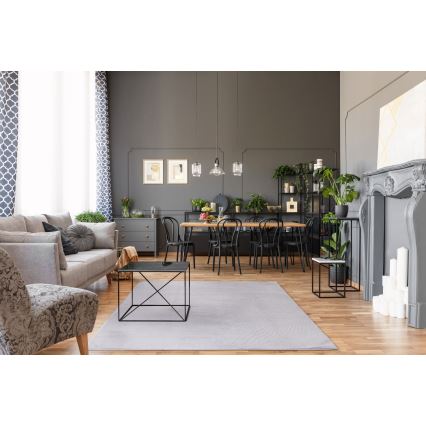 RABBIT-FOX rug 160x230 cm grey