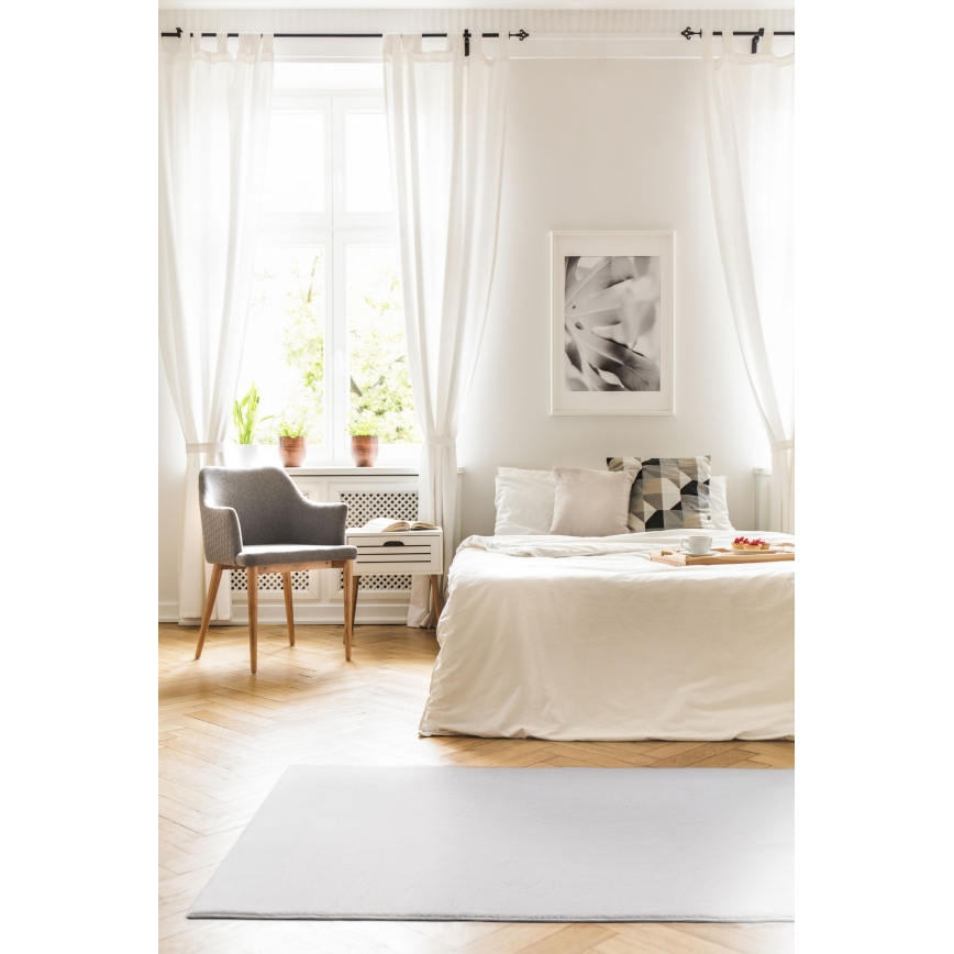 RABBIT-FOX Rug 60x100 cm cream