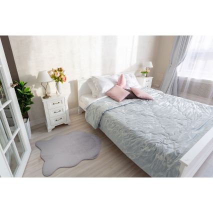 RABBIT-FOX Rug 60x90 cm Gray