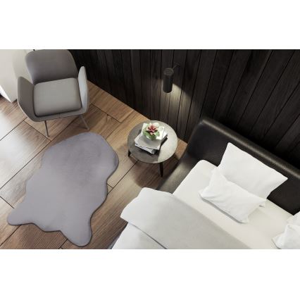 RABBIT-FOX Rug 60x90 cm Gray