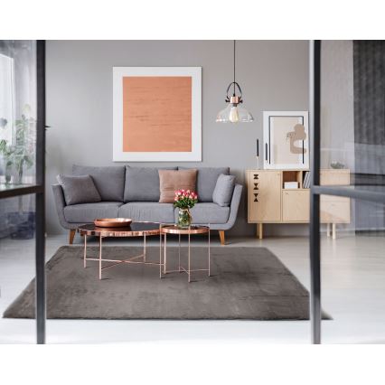 RABBIT-ROSA NEW Rug 120x170 cm 2000g/m2 Brown