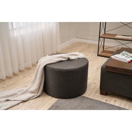 RABO Ottoman, Ø 58 cm, Anthracite