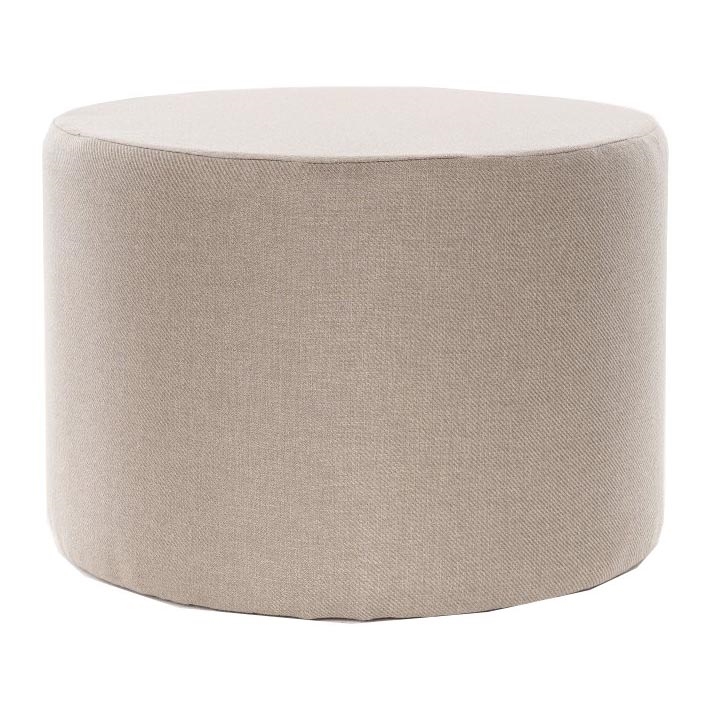RABO Ottoman, Ø 58 cm, Beige