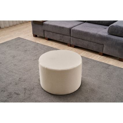 RABO Pouf Ø 58 cm, Cream