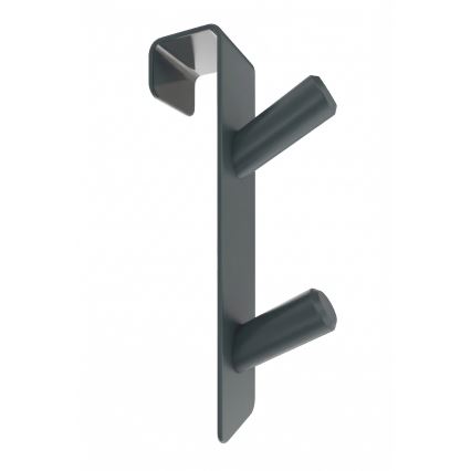 Radiator Hook INOX Stainless Steel/Anthracite