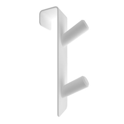 Radiator Hook INOX – Stainless Steel/White