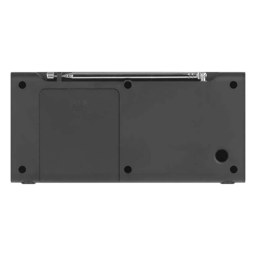 Radio DAB DAB+ FM 3W/5V/4xAA black